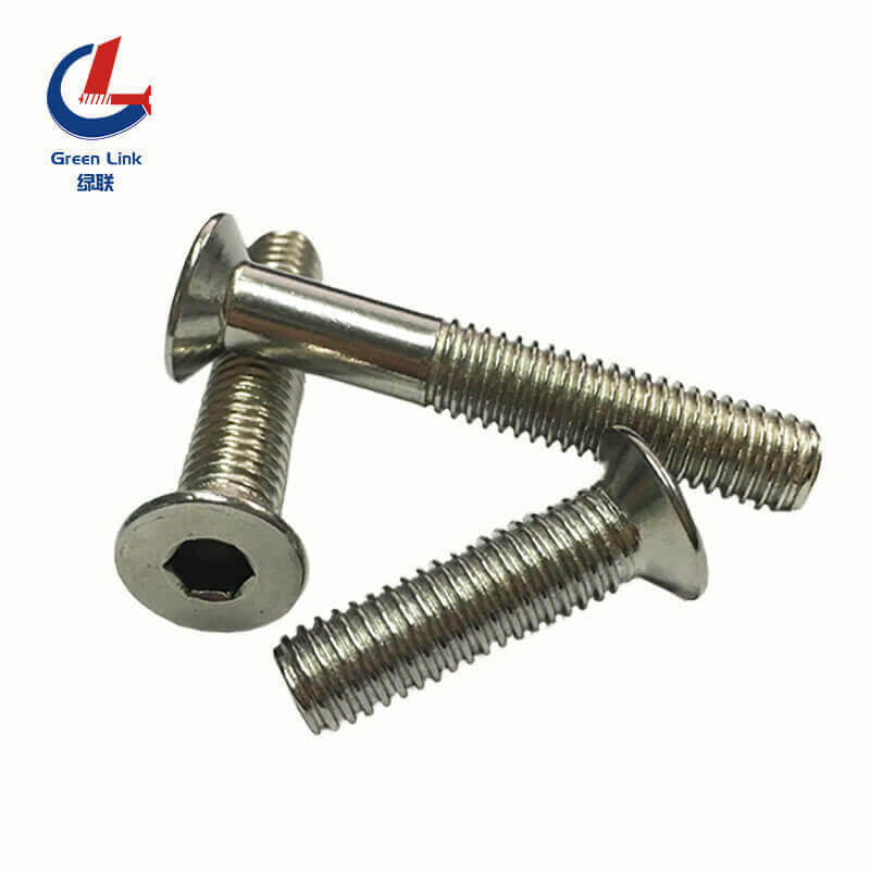 Stainless Steel Hex Socket Flat CSK Head Screw Allen Head Screw