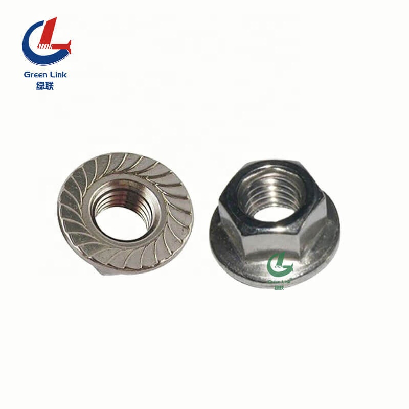 Stainless steel flange nut