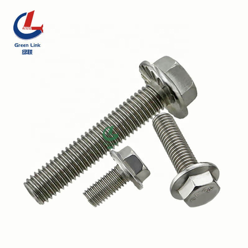 hex serrated flange bolt