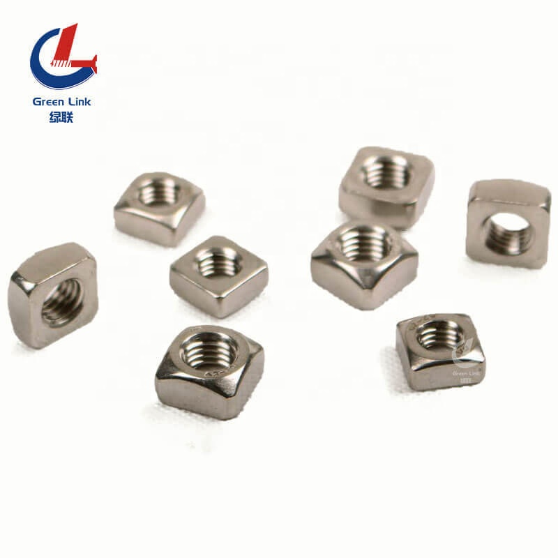 Stainless steel square nut